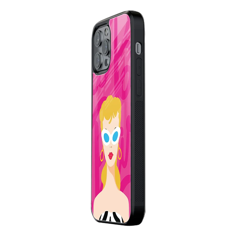 Slim Glass Back Phone Case for Multiple Brands iPhone, Samsung, Redmi, OnePlus, Oppo, Vivo