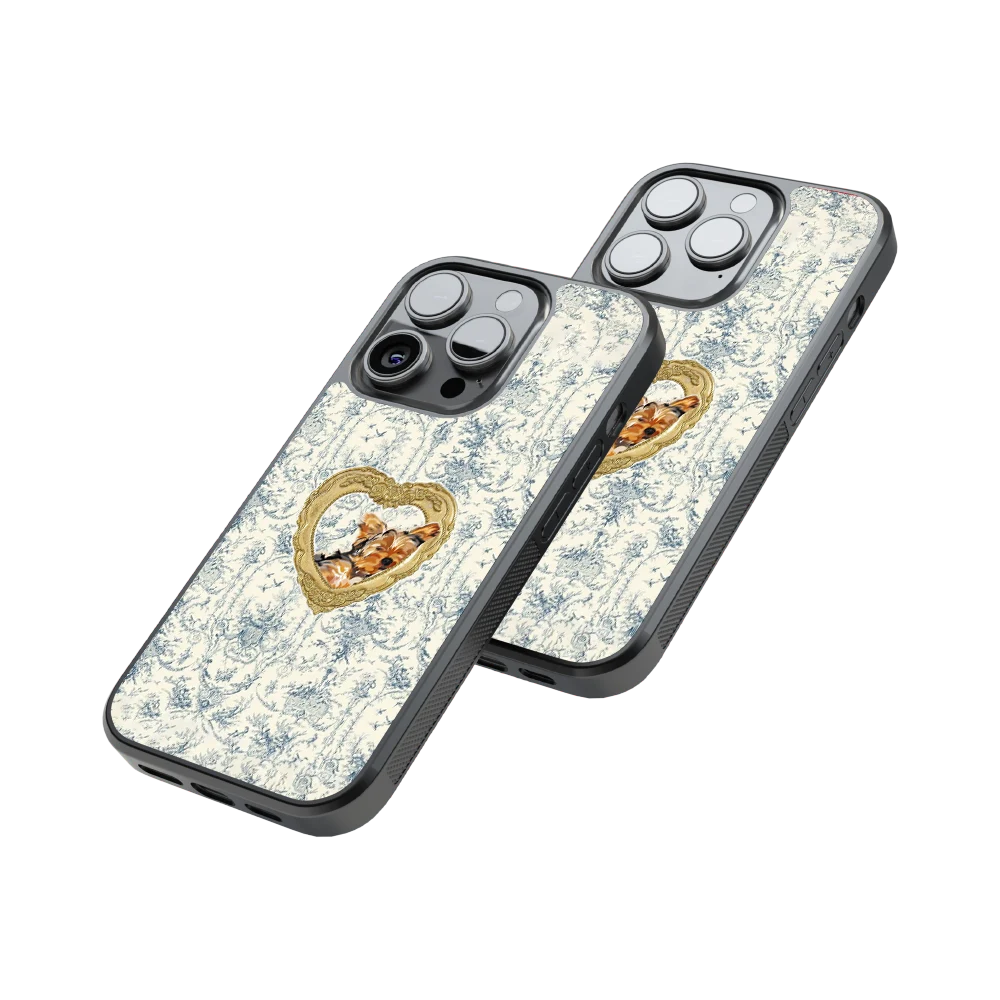 Protective Glass Back Phone Case Compatible with iPhone, Samsung, OnePlus, Pixel & More