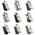 Durable Glass Back Mobile Case for iPhone, Samsung, OnePlus, Google Pixel, Redmi, Vivo, Oppo