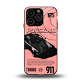 porshe 1975 back phone cover | glass case for iphone 13 pro