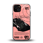 porshe 1975 back phone cover | glass case for iphone 13