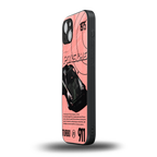 porshe 1975 back phone cover | glass case for iphone 15 plus