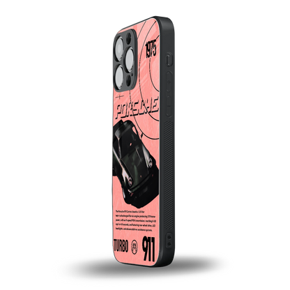 porshe 1975 back phone cover | glass case for iphone 14 pro max