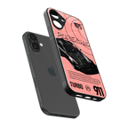 porshe 1975 back phone cover | glass case for iphone 16 plus