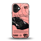 porshe 1975 back phone cover | glass case for iphone 16