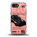 porshe 1975 back phone cover | glass case for iphone 16e