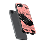 porshe 1975 back phone cover | glass case for iphone 16e