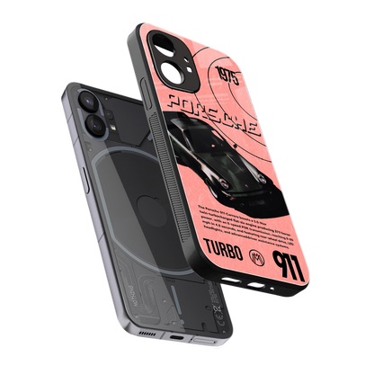 porshe 1975 back phone cover | glass case for nothing phone 1