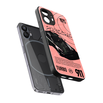 porshe 1975 back phone cover | glass case for nothing phone 2
