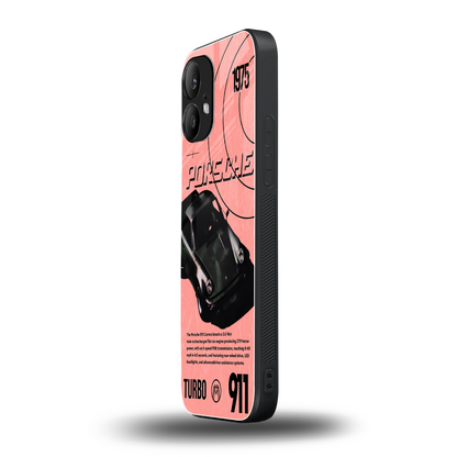 porshe 1975 back phone cover | glass case for nothing phone 2