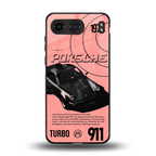 porshe 1975 back phone cover | glass case for oneplus nord 4