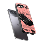 porshe 1975 back phone cover | glass case for oneplus nord 4