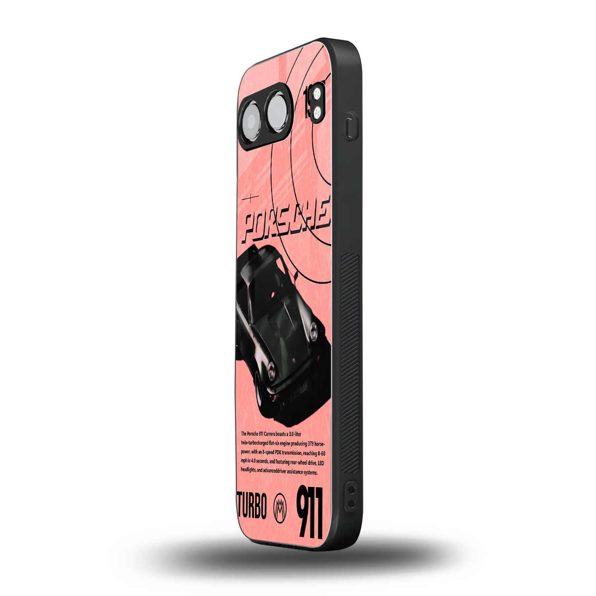 porshe 1975 back phone cover | glass case for oneplus nord 4