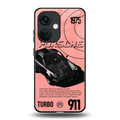 porshe 1975 back phone cover | glass case for oneplus nord ce 3