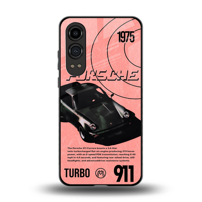 porshe 1975 back phone cover | glass case for oneplus nord ce 4 lite