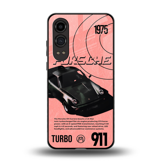 porshe 1975 back phone cover | glass case for oneplus nord ce 4 lite