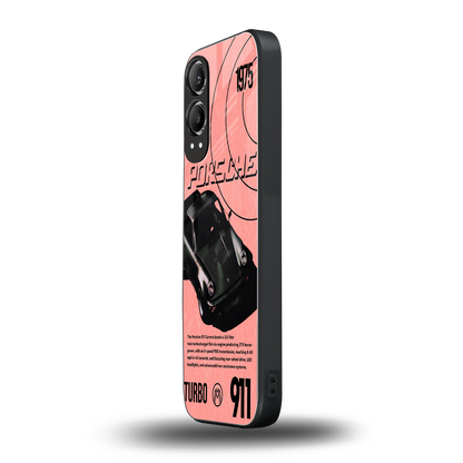 porshe 1975 back phone cover | glass case for oneplus nord ce 4 lite
