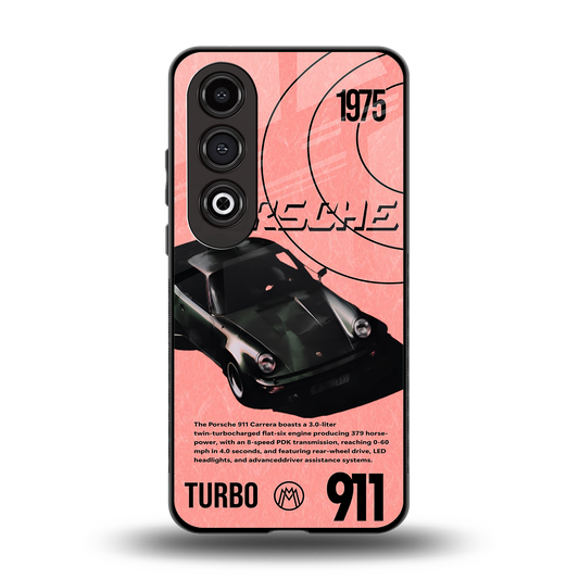 porshe 1975 back phone cover | glass case for oneplus nord ce 4
