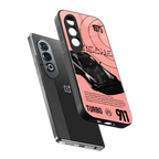 porshe 1975 back phone cover | glass case for oneplus nord ce 4