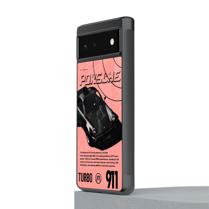 porshe 1975 back phone cover | glass case for Google Pixel 6A