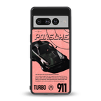 porshe 1975 back phone cover | glass case for google pixel 7 pro