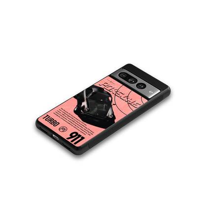 porshe 1975 back phone cover | glass case for google pixel 7 pro