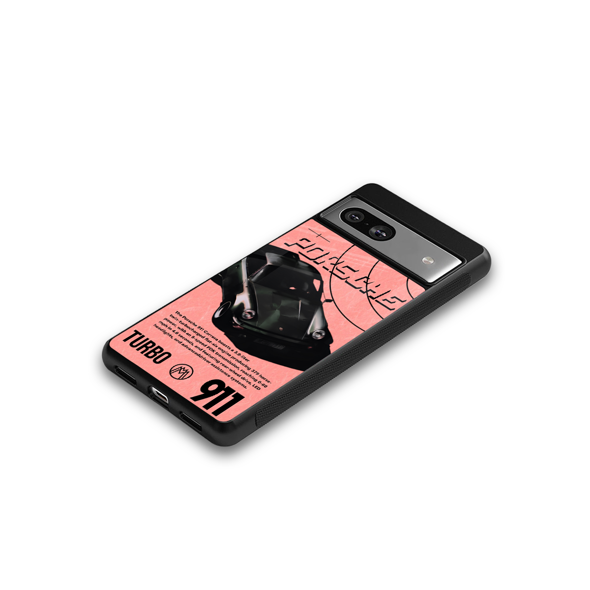 porshe 1975 back phone cover | glass case for Google Pixel 7