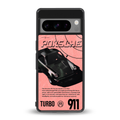 porshe 1975 back phone cover | glass case for google pixel 8 pro