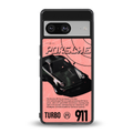 porshe 1975 back phone cover | glass case for Google Pixel 8