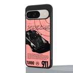porshe 1975 back phone cover | glass case for google pixel 9