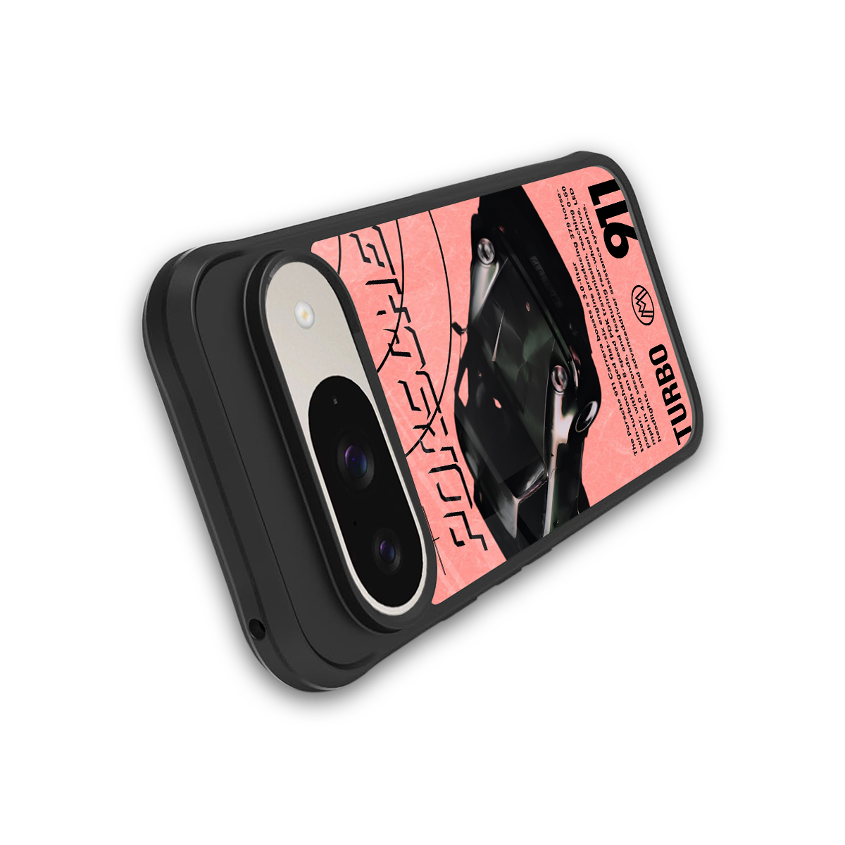 porshe 1975 back phone cover | glass case for google pixel 9
