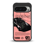 porshe 1975 back phone cover | glass case for google pixel 9 pro xl