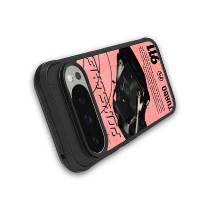 porshe 1975 back phone cover | glass case for google pixel 9 pro xl