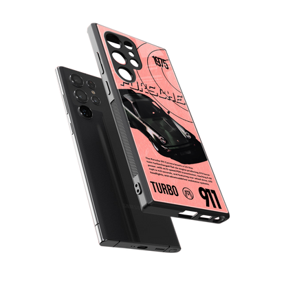 porshe 1975 back phone cover | glass case for samsung galaxy s24 ultra