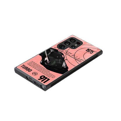 porshe 1975 back phone cover | glass case for samsung galaxy s23 ultra