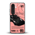 porshe 1975 back phone cover | glass case for samsung galaxy s23 plus
