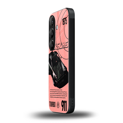porshe 1975 back phone cover | glass case for samsung galaxy s25