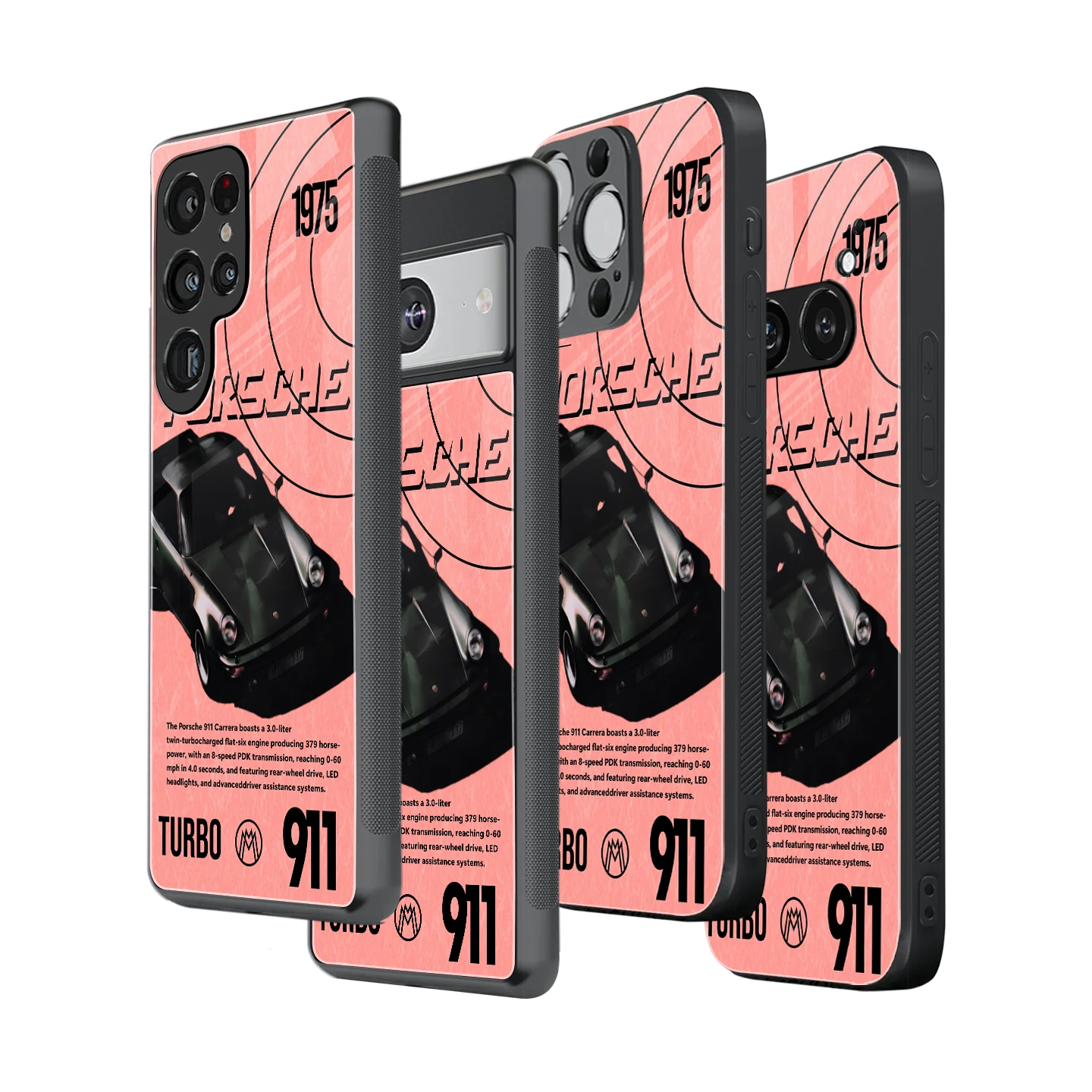 Stylish Glass Back Case for All Smartphones – iPhone, Samsung, OnePlus, Pixel, Redmi, Oppo, Vivo, Motorola