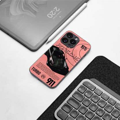 porshe 1975 back phone cover | glass case for iphone 16