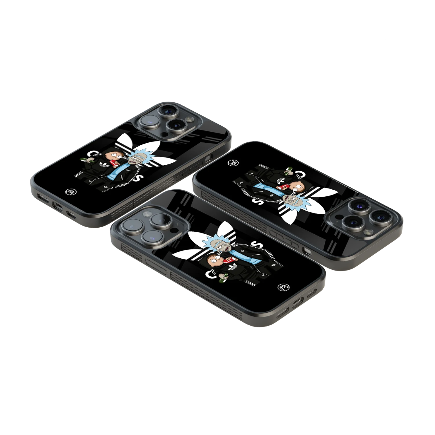 Luxury Glass Back Mobile Cover for iPhone, Samsung Galaxy, OnePlus, Pixel, Redmi & More