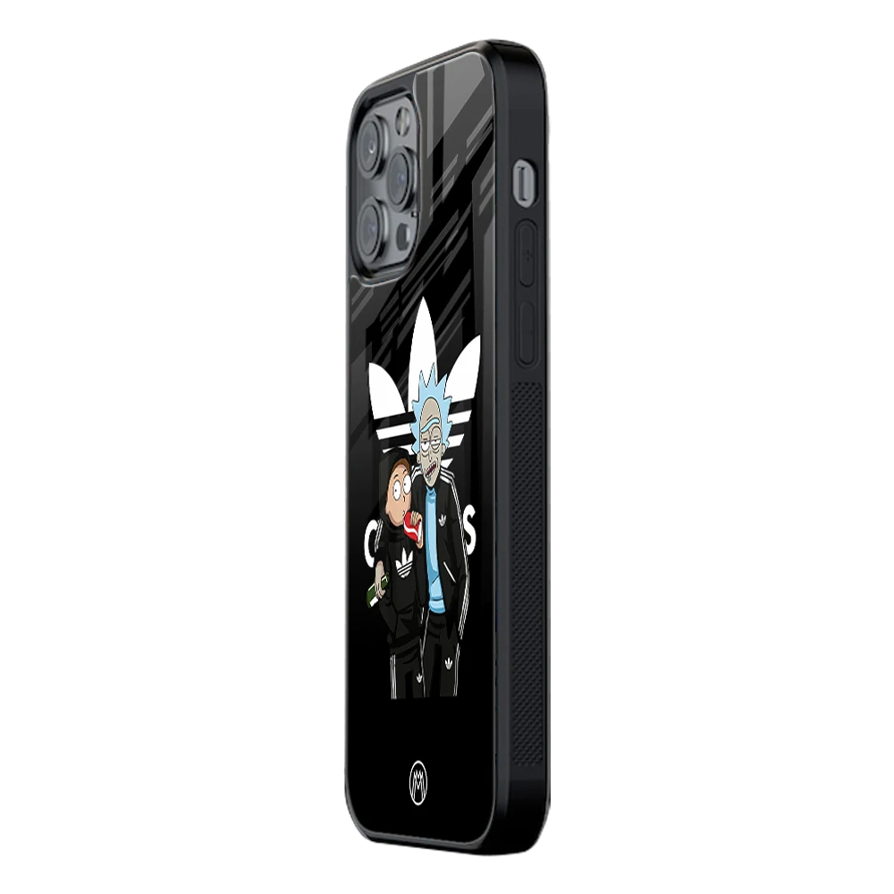 Slim Glass Back Phone Case for Multiple Brands iPhone, Samsung, Redmi, OnePlus, Oppo, Vivo