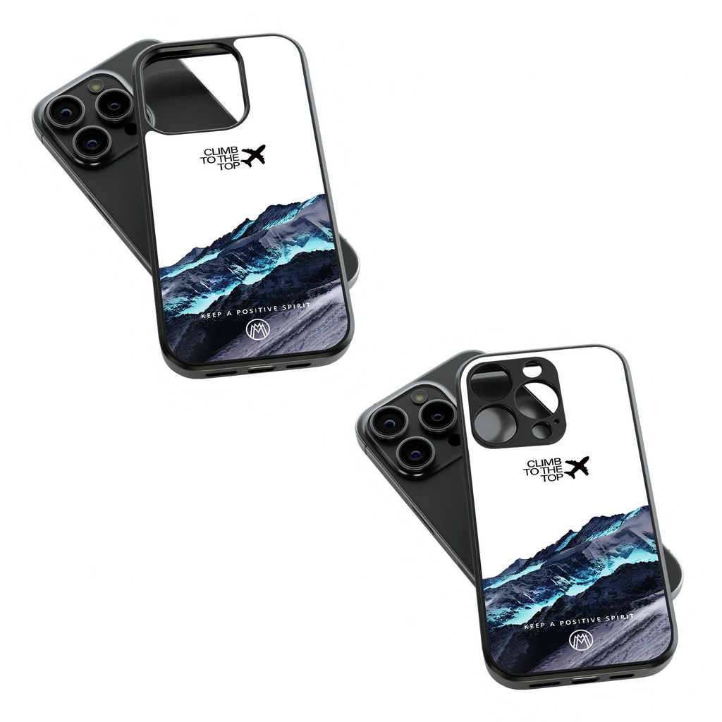 Trendy Glass Back Mobile Case for iPhone, Samsung, Redmi, OnePlus, Google Pixel, Motorola