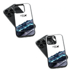 Trendy Glass Back Mobile Case for iPhone, Samsung, Redmi, OnePlus, Google Pixel, Motorola