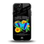 power within back phone cover | glass case for iphone 14 plus