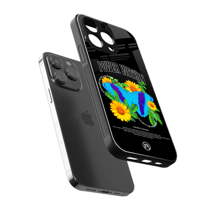 power within back phone cover | glass case for iphone 15 pro max