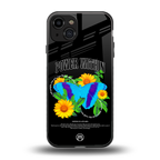 power within back phone cover | glass case for iphone 15