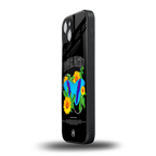 power within back phone cover | glass case for iphone 15
