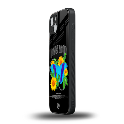 power within back phone cover | glass case for iphone 15