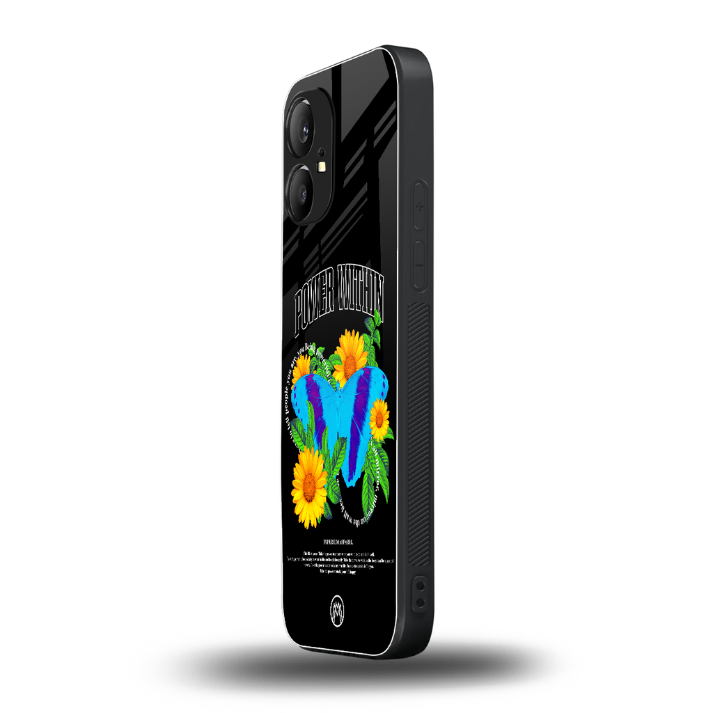power within back phone cover | glass case for nothing phone 1