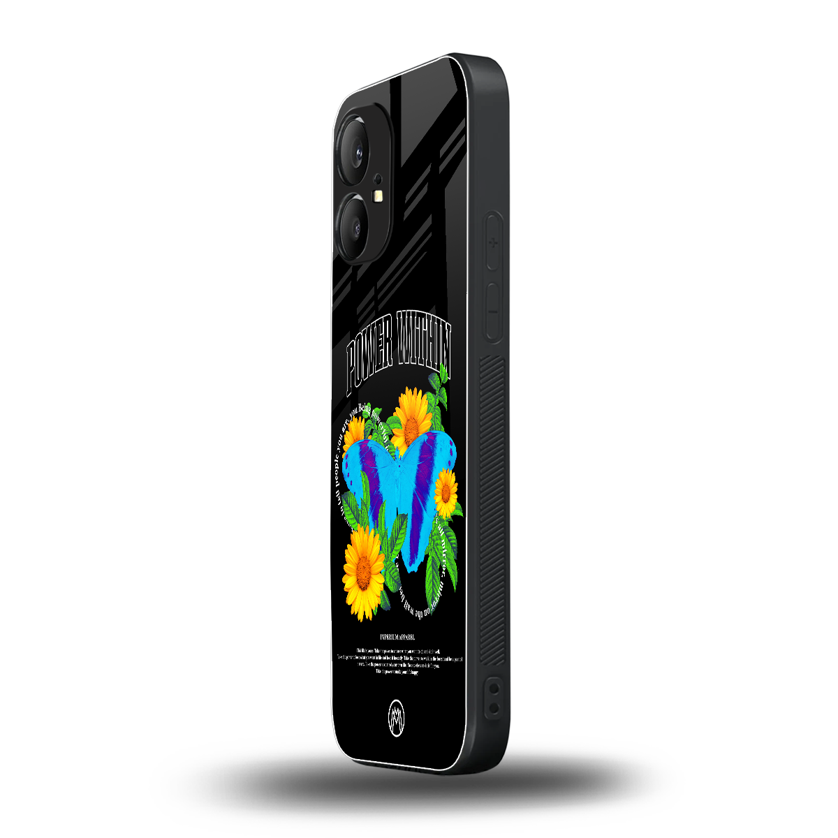 power within back phone cover | glass case for nothing phone 1